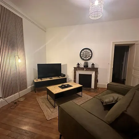 F4 Cosy Centre - 3 Lits Doubles -ideal Famille & Sejour Pro Апартаменты Мулен
