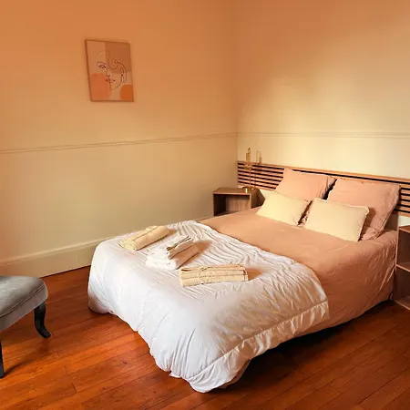 Apartment F4 Cosy Centre Moulins (Allier)