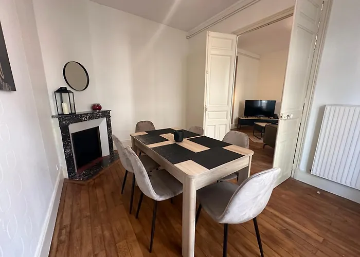 F4 Cosy Centre - 3 Lits Doubles -ideal Famille & Sejour Pro Апартаменты *