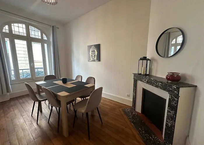 F4 Cosy Centre - 3 Lits Doubles -ideal Famille & Sejour Pro