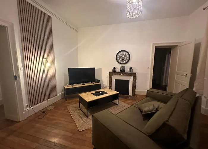 F4 Cosy Centre - 3 Lits Doubles -ideal Famille & Sejour Pro Апартаменты Мулен