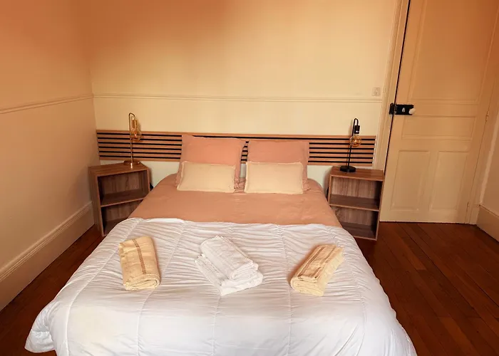 Апартаменты F4 Cosy Centre - 3 Lits Doubles -ideal Famille & Sejour Pro