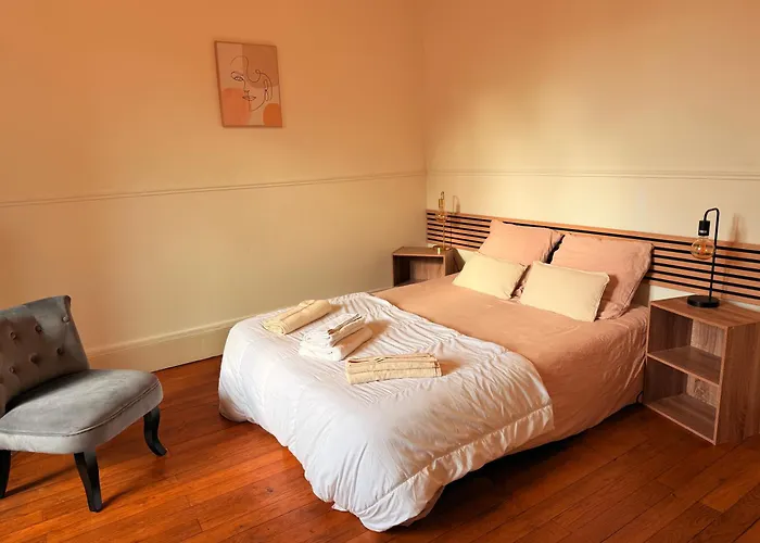 Apartment F4 Cosy Centre Moulins (Allier)