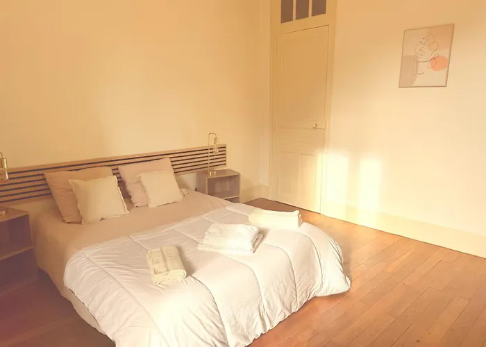 F4 Cosy Centre - 3 Lits Doubles -ideal Famille & Sejour Pro Апартаменты *